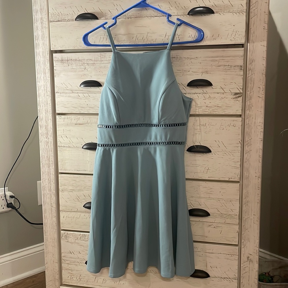 Green/Gray dress